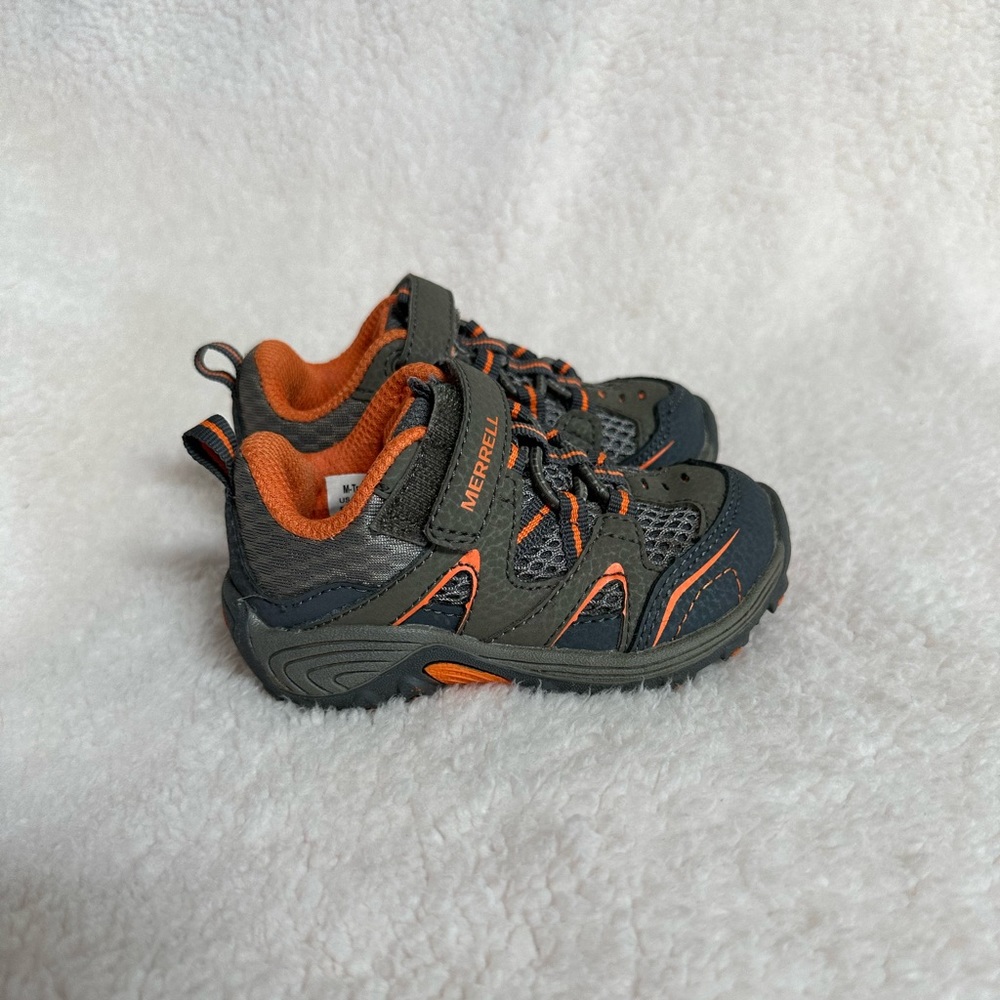 EUC Merrell Trail Chaser Jr. Toddler Boys Hiking Sneaker - Sz. 5